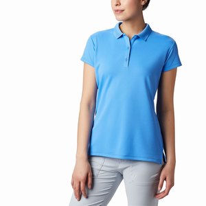 Columbia PFG Innisfree™ Kortärmad Polo Dam Blå (IMCUJ0632)